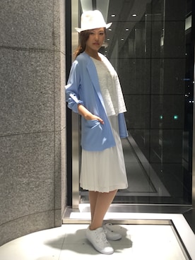 「BDONNA（ビドンナ）のアイテム」を使った、ismさん（レディース・168cm）の春コーディネート