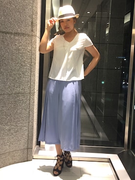 「BDONNA（ビドンナ）のアイテム」を使った、ismさん（レディース・168cm）の春コーディネート