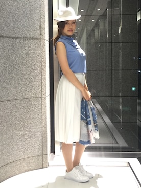 「BDONNA（ビドンナ）のアイテム」を使った、ismさん（レディース・168cm）の春コーディネート