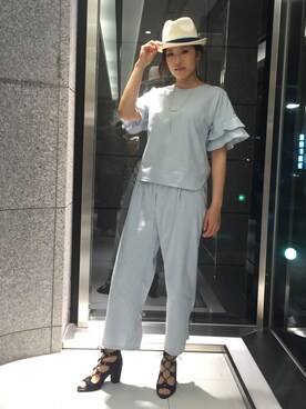 「BDONNA（ビドンナ）のアイテム」を使った、ismさん（レディース・168cm）の春コーディネート