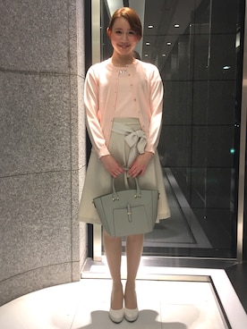 「アイテム（アンサンブル）」を使った、ismさん（レディース・170cm）の冬コーディネート