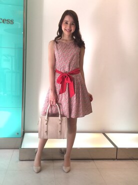 「Dear Princess（ディアプリンセス）のアイテム（ワンピース）」を使った、ismさん（レディース・170cm）の春コーディネート