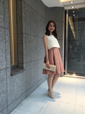 「Dear Princess（ディアプリンセス）のアイテム」を使った、ismさん（レディース・170cm）の春コーディネート