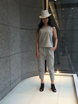 「BDONNA（ビドンナ）のアイテム」を使った、ismさん（レディース・168cm）の春コーディネート