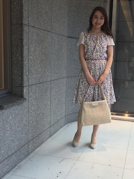 「フレアースカート」｜ismさん（レディース・170cm）の春コーディネート