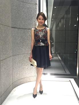 「Dear Princess（ディアプリンセス）のアイテム」を使った、ismさん（レディース・170cm）の春コーディネート