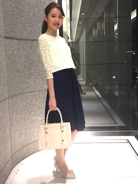 「Dear Princess（ディアプリンセス）のアイテム」を使った、ismさん（レディース・170cm）の夏コーディネート