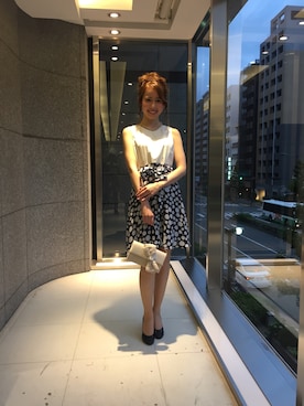 「Dear Princess（ディアプリンセス）のアイテム」を使った、ismさん（レディース・170cm）の夏コーディネート