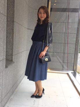 「Dear Princess（ディアプリンセス）のアイテム」を使った、ismさん（レディース・170cm）の夏コーディネート