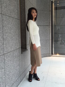 「BDONNA（ビドンナ）のアイテム」を使った、ismさん（レディース・168cm）の夏コーディネート