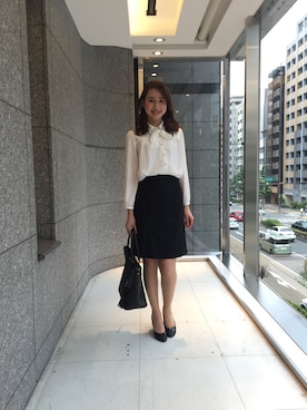 「リボン(モチーフ)」｜ismさん（レディース・170cm）の夏コーディネート