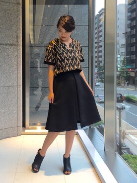 「BDONNA（ビドンナ）のアイテム」を使った、ismさん（レディース・168cm）の夏コーディネート