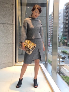 「BDONNA（ビドンナ）のアイテム」を使った、ismさん（レディース・170cm）の秋コーディネート