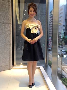 「アイテム（ドレス）」を使った、ismさん（レディース・170cm）の夏コーディネート