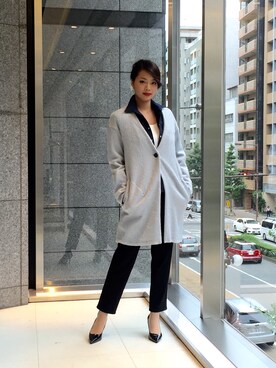 「BDONNA（ビドンナ）のアイテム」を使った、ismさん（レディース・168cm）の秋コーディネート