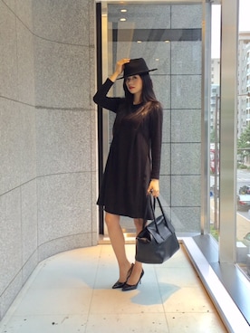「BDONNA（ビドンナ）のアイテム」を使った、ismさん（レディース・170cm）の秋コーディネート