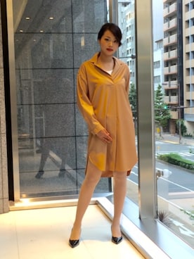 「BDONNA（ビドンナ）のアイテム」を使った、ismさん（レディース・168cm）の秋コーディネート