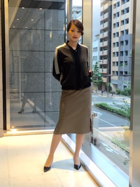 「BDONNA（ビドンナ）のアイテム」を使った、ismさん（レディース・168cm）の秋コーディネート