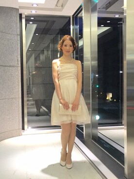 「アイテム（ドレス）」を使った、ismさん（レディース・170cm）の秋コーディネート