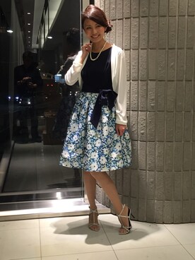 「Dear Princess（ディアプリンセス）のアイテム」を使った、ismさん（レディース・168cm）の冬コーディネート