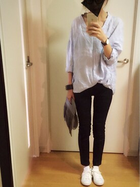 「AZUL ENCANTO」｜「アイテム（腕時計）」を使った、5gicさん（レディース・163cm）の春コーディネート