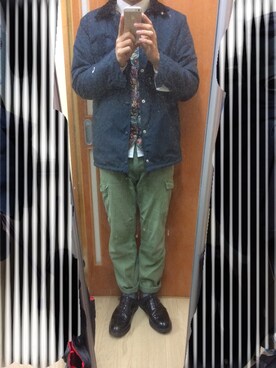 「BEAUTY&YOUTH UNITED ARROWS（ビューティーアンドユースユナイテッドアローズ）のアイテム（ナイロンジャケット）」を使った、ヒラマサさん（メンズ・172cm）の秋コーディネート