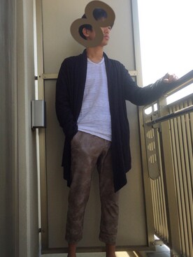 蜂須賀良治さん（メンズ・178cm）の春コーディネート