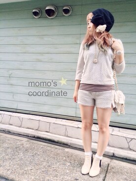 ＊.momo.＊さんのコーディネート