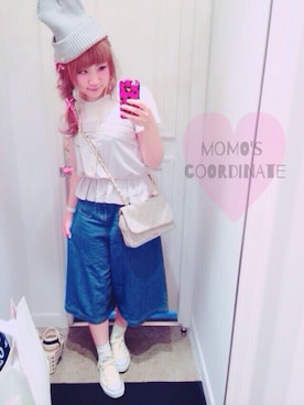 ＊.momo.＊さんのコーディネート