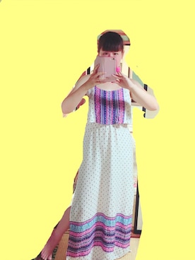 「Samantha Thavasa Petit Choice（サマンサタバサ　プチチョイス）のアイテム（その他）」を使った、はなんさん（レディース・163cm）の夏コーディネート