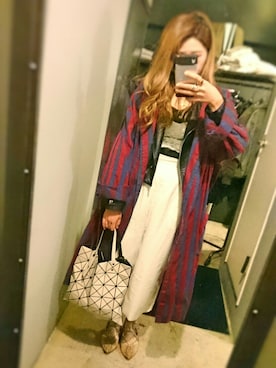 「baobao」｜「アイテム（ジャケット/アウター）」を使った、chena🌹🌿さん（レディース・158cm）の春コーディネート