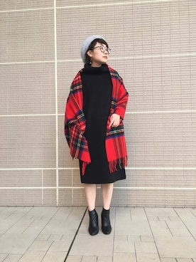「ジョンストンズ」｜ROSSO武蔵小杉店さん（レディース・153cm）の秋コーディネート