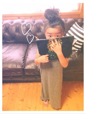 70さん（キッズ・100cm）の夏コーディネート