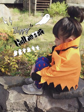 70さん（キッズ・110cm）の秋コーディネート