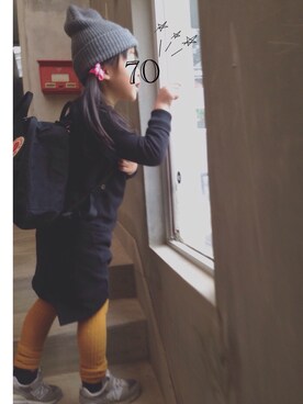 70さん（キッズ・110cm）の秋コーディネート