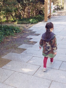 70さん（キッズ・110cm）の冬コーディネート