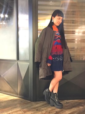 Obaaaaatsuさん（レディース・148cm）の秋コーディネート