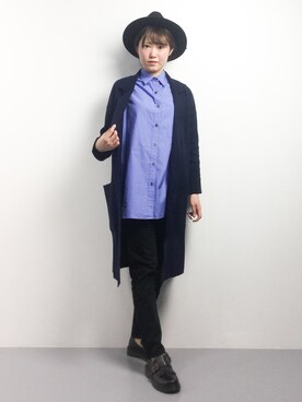 まるさん（レディース・161cm）の冬コーディネート