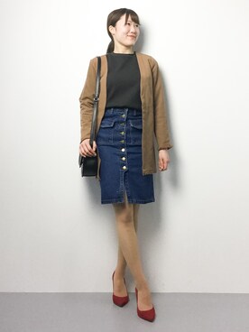 まるさん（レディース・161cm）の春コーディネート