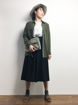 まるさん(レディース・161cm)の春コーディネート