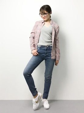 まるさん(レディース・161cm)の春コーディネート