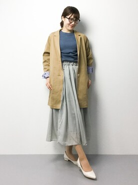 まるさん(レディース・161cm)の春コーディネート