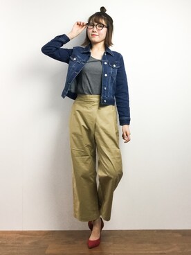 まるさん（レディース・161cm）の春コーディネート