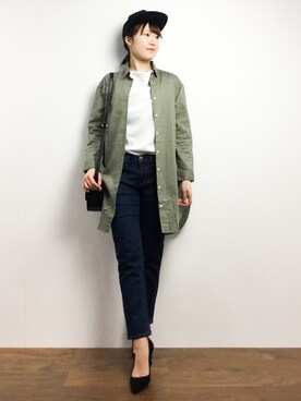 まるさん（レディース・161cm）の春コーディネート