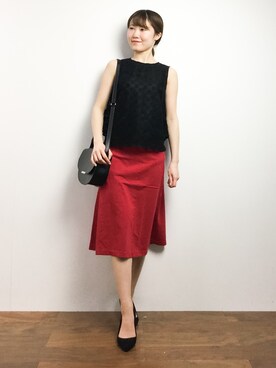 まるさん（レディース・161cm）の春コーディネート