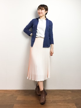 まるさん(レディース・161cm)の春コーディネート
