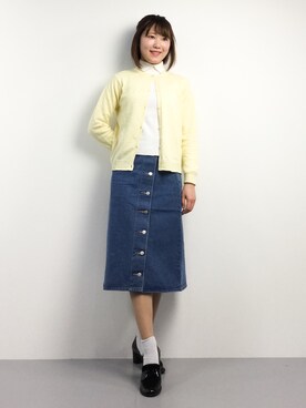 まるさん（レディース・161cm）の春コーディネート