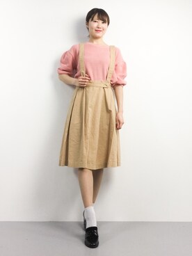 まるさん（レディース・161cm）の春コーディネート