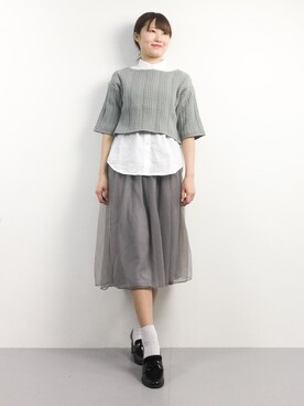 まるさん（レディース・161cm）の春コーディネート