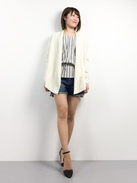 まるさん（レディース・161cm）の春コーディネート